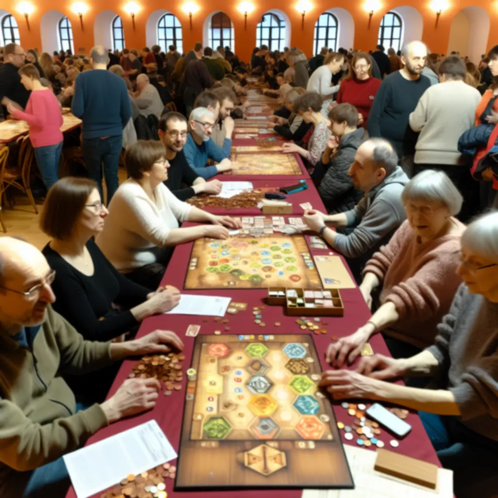 Spotkanie społeczności graczy podczas turnieju w Miasto Rzemieślników