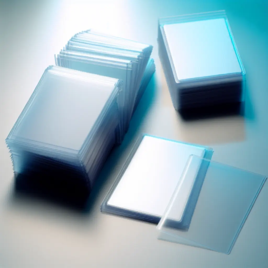 Przezroczyste ochraniacze kart premium 100 sztuk